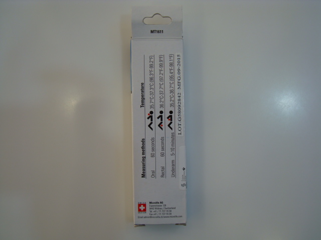 วิธีใช้ปรอทวัดไข้ดิจิตอล Microlife รุ่น MT1611