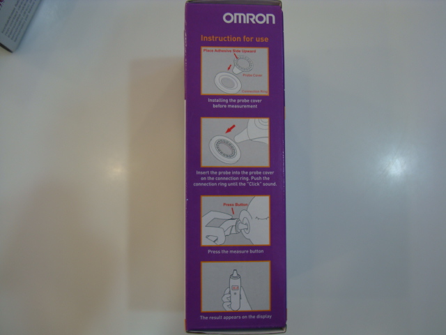 วิธีใช้เครื่องวัดอุณหภูมืทางหู OMRON รุ่น TH839S