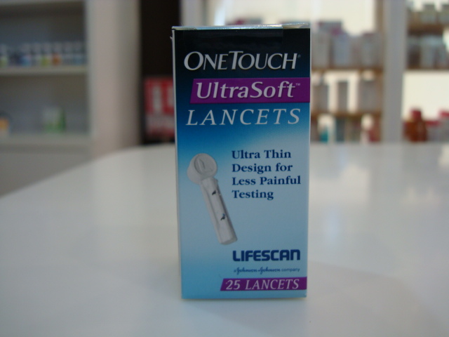 เข็มเจาะเลือด One Touch Ultra Soft 25 ชิ้น